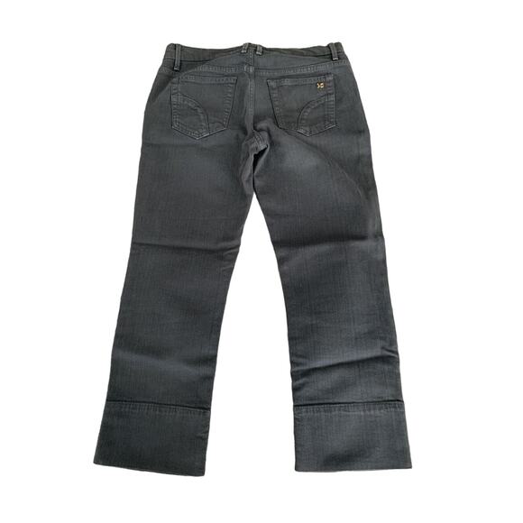 JOE'S JEANS Mid Rise Crop Slim Jeans Pants Charcoal Stretch 29 - Picture 7 of 7
